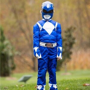Blue Power Ranger Costume w mask